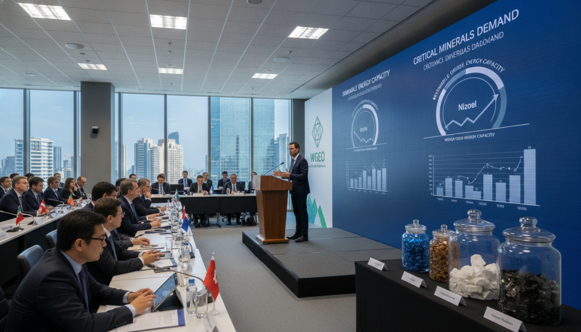 Critical minerals central to clean energy as WGEO urges responsible investment