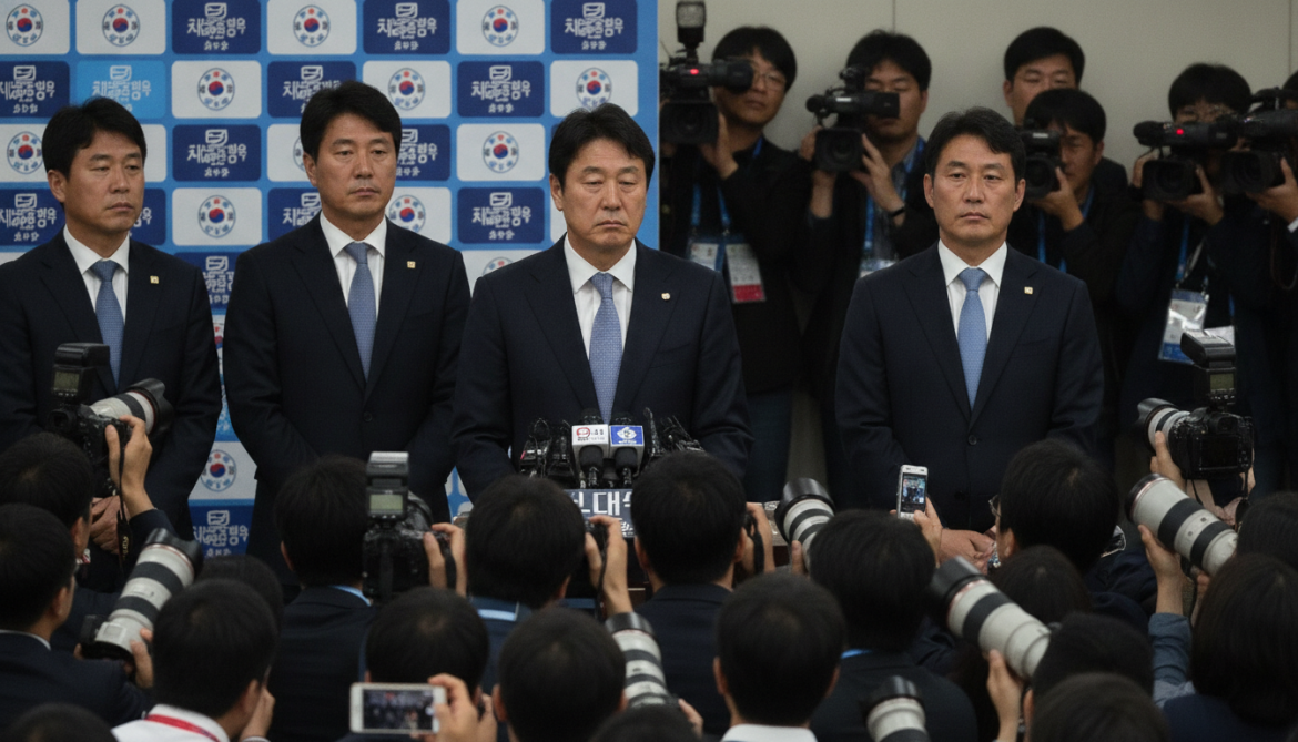 South Korea coach Hong Myung-bo resigns after World Cup group-stage exit