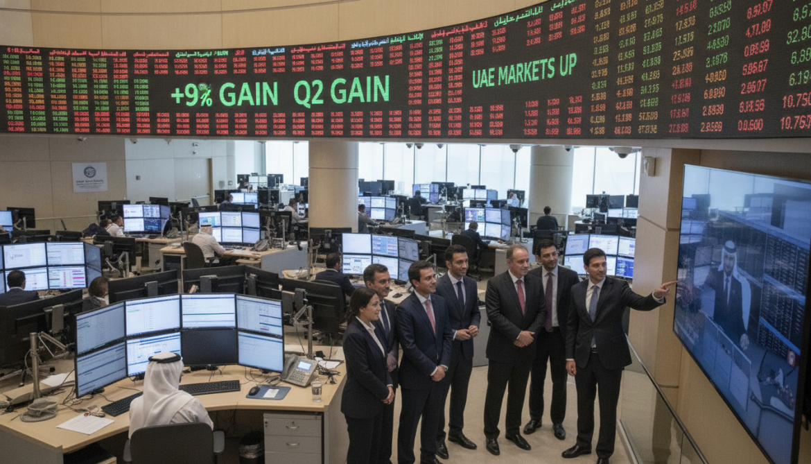 Dubai Financial Market posts 9.6% Q2 gain and lifts UAE markets