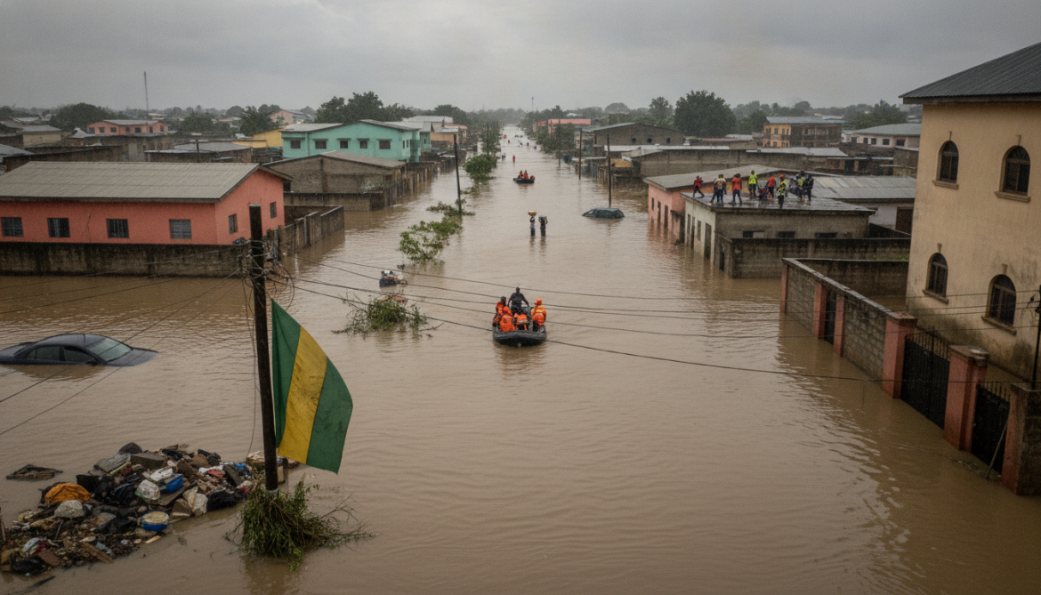 Accra floods kill at least 12 as Ghana reports record 140mm rainfall