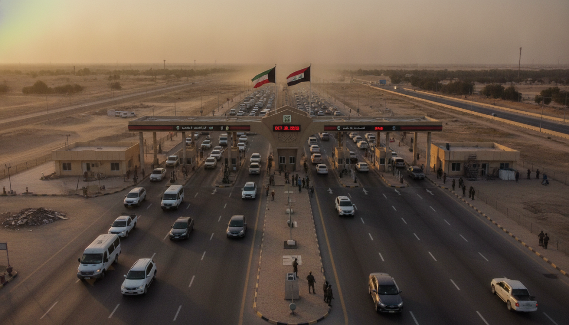 Al-Abdali border crossing between Kuwait and Iraq reopens after drone attack
