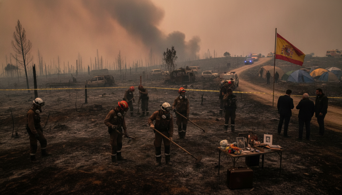 Andalusia wildfire kills at least 12 and leaves 23 missing