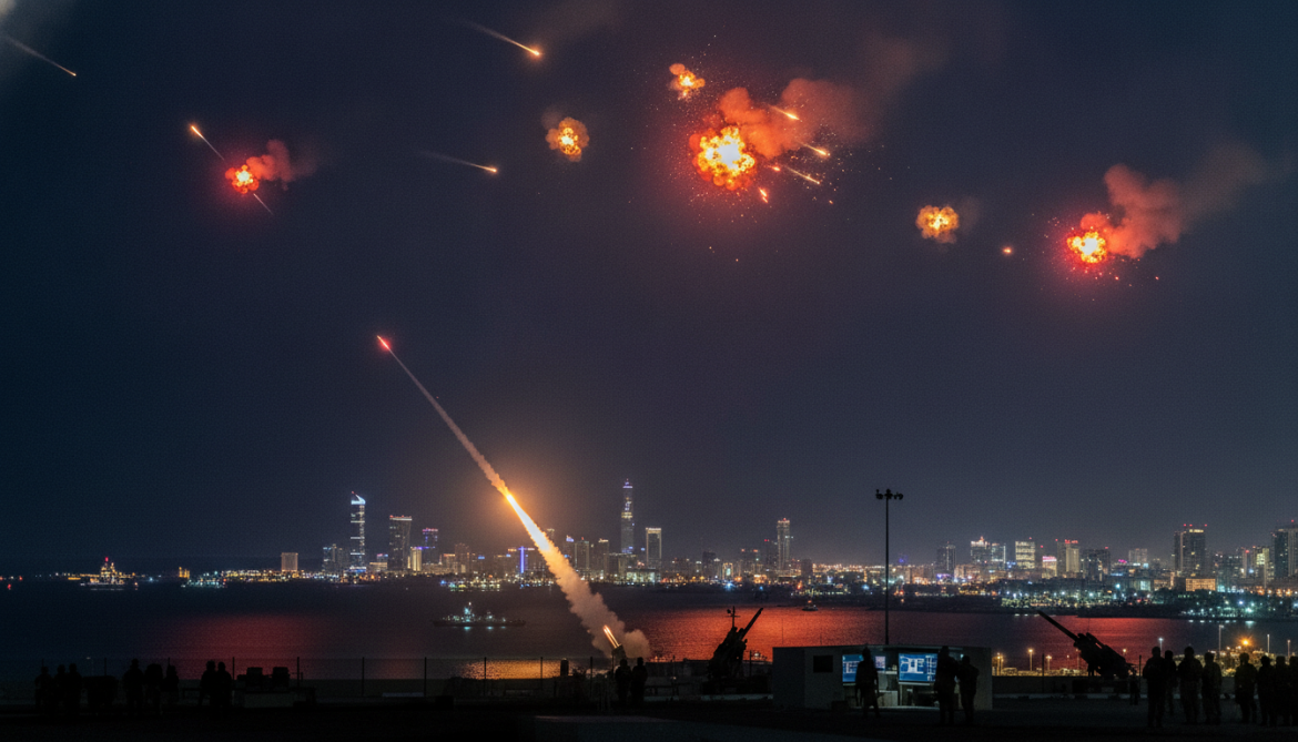 Bahrain Confirms Air Defences Destroy Multiple Iranian Missile and Drone Attacks