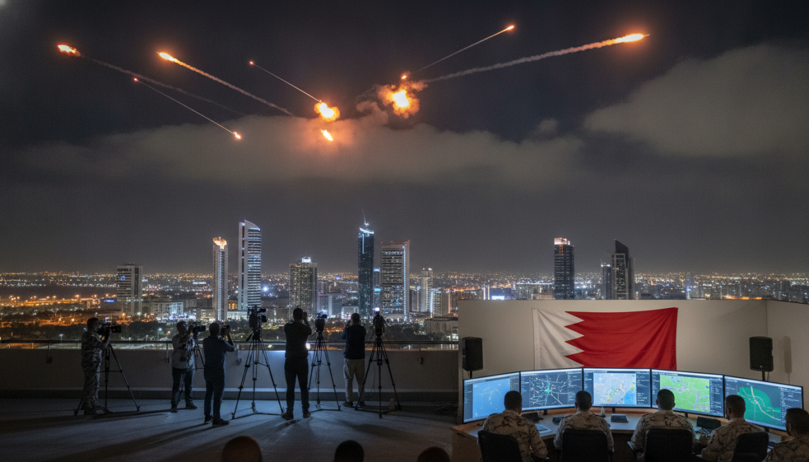 Bahrain Confirms Air Defenses Destroy Multiple Iranian Drone and Missile Attacks