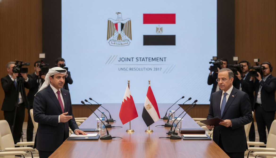 Bahrain and Egypt condemn Iranian attacks, call for enforcement of UNSC 2817