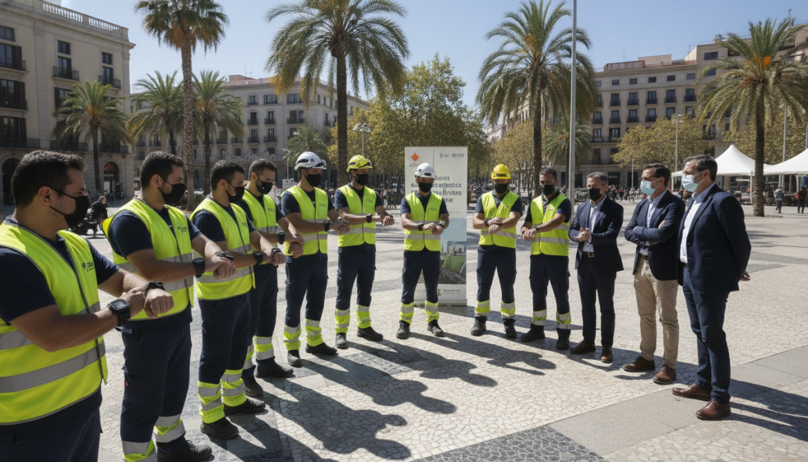 Barcelona deploys 1,400 wearable heat‑alert wristbands for outdoor workers