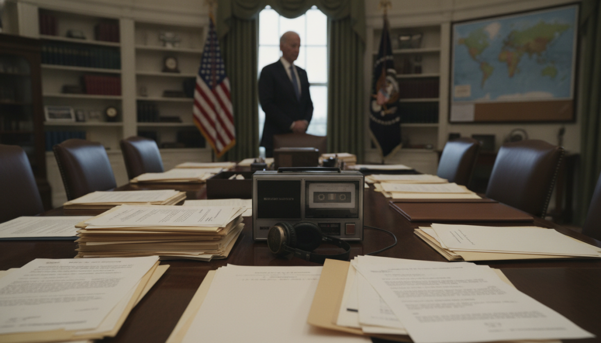 Biden audio recordings reveal retained classified notes and remarks on Afghanistan