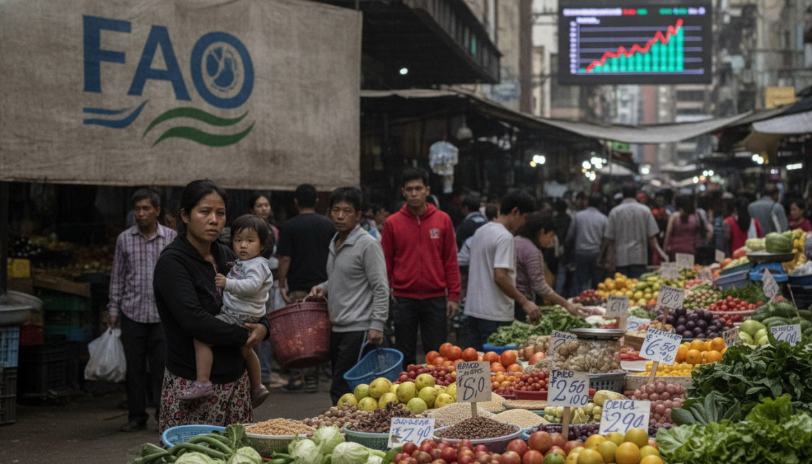 Cost of healthy diet rises 25 percent, FAO warns one-third cannot afford