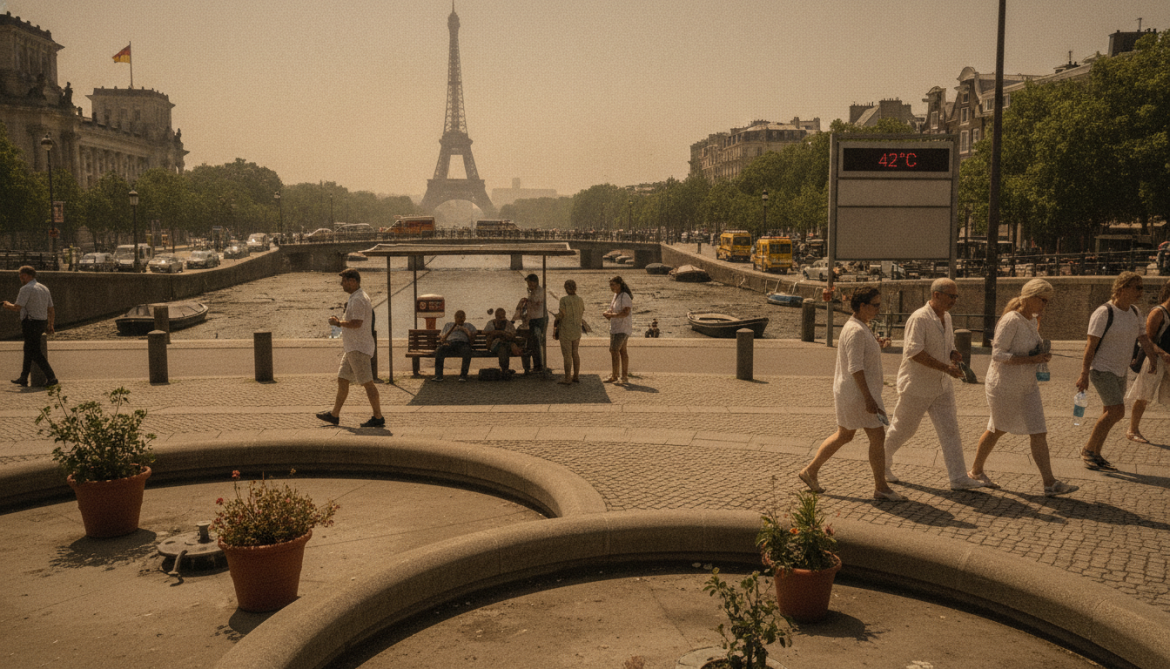 European heatwave claims at least 1,370 lives across Germany, Netherlands, France