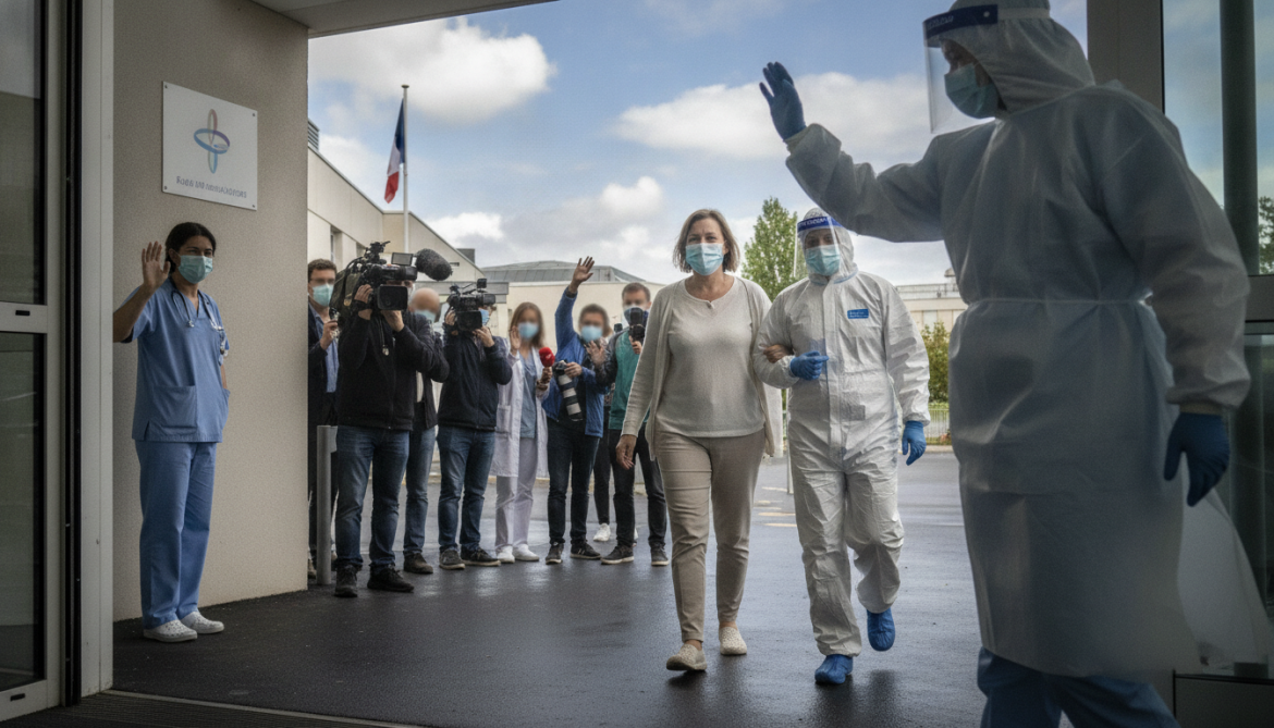 France announces first Ebola patient recovered and discharged from hospital