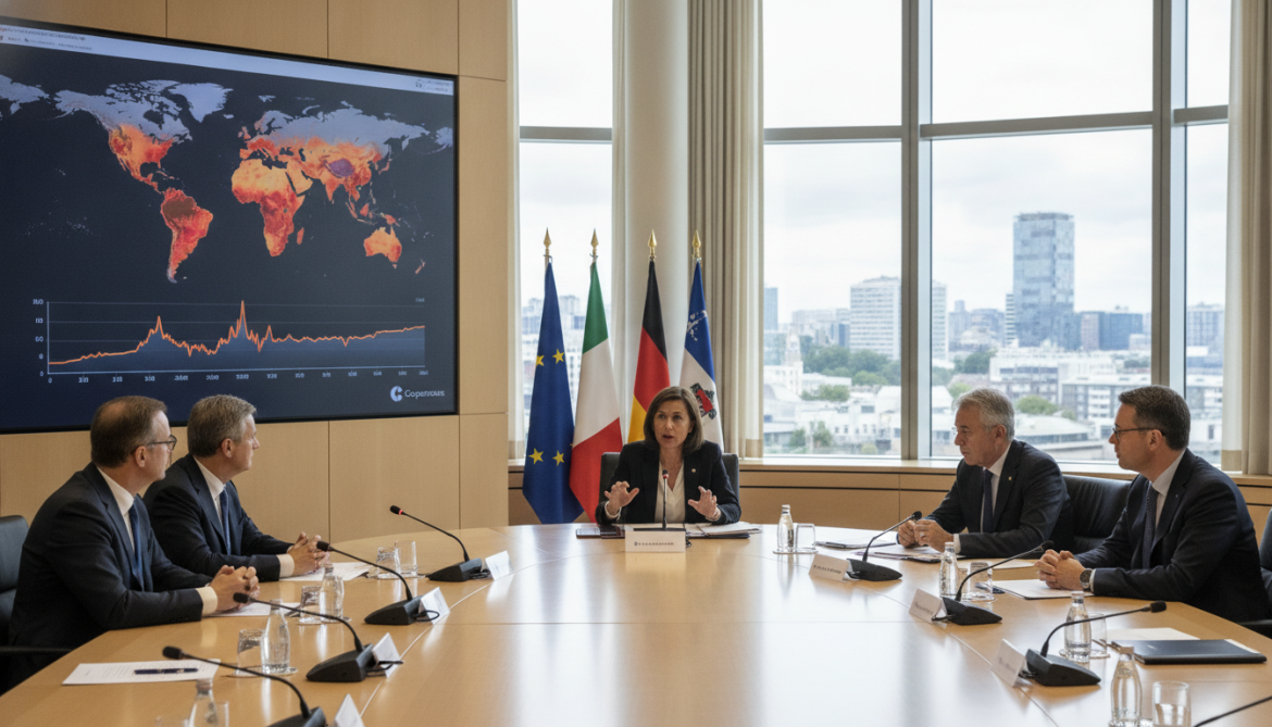Global ocean surface temperature reaches record 20.98°C in June, Copernicus warns