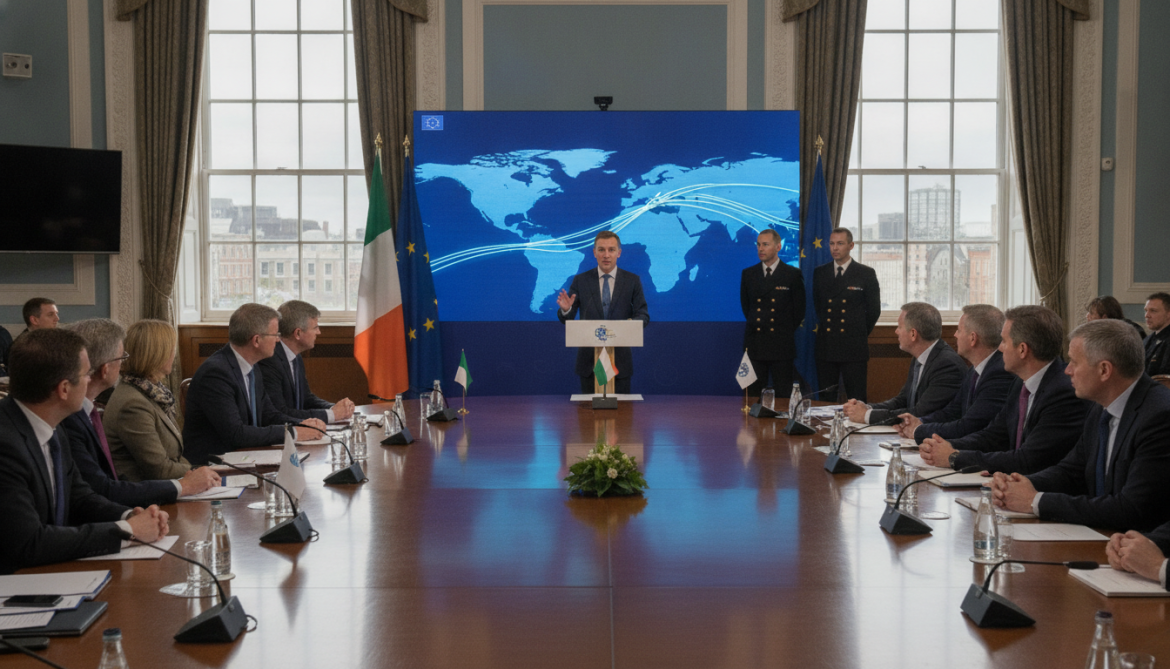 Ireland prioritises maritime security during EU Council presidency to safeguard subsea cables