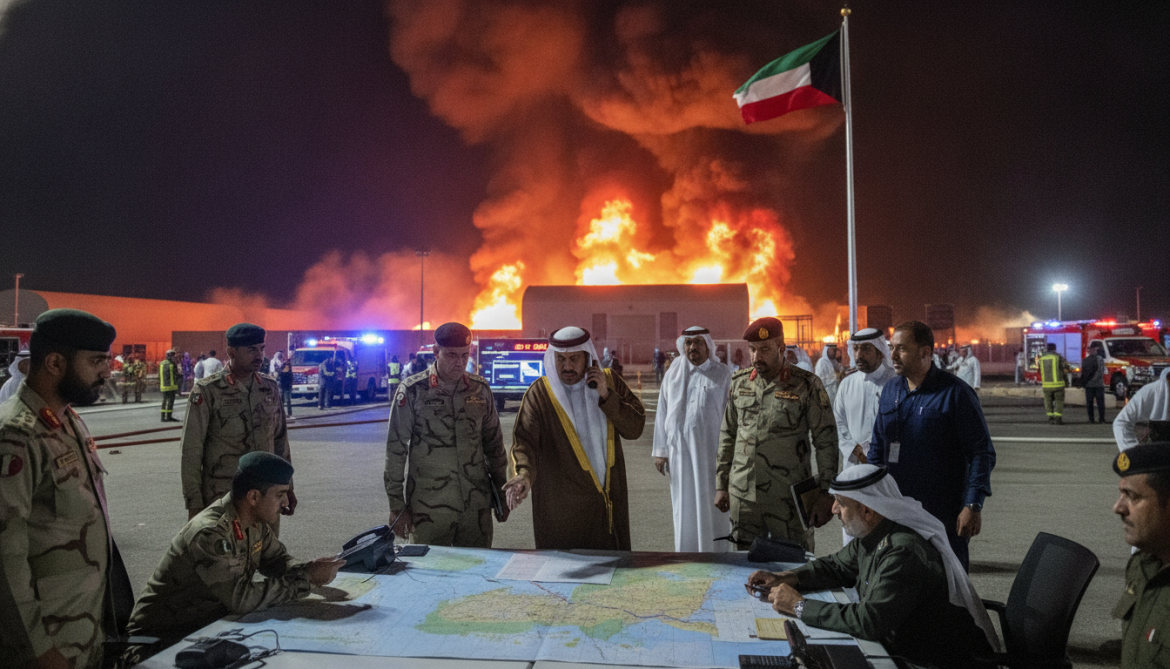 Kuwait activates emergency plan after second Iranian strike ignites power plant fire