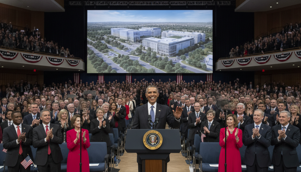 Obama Reasserts Power as Democratic Kingmaker After Presidential Center Opening