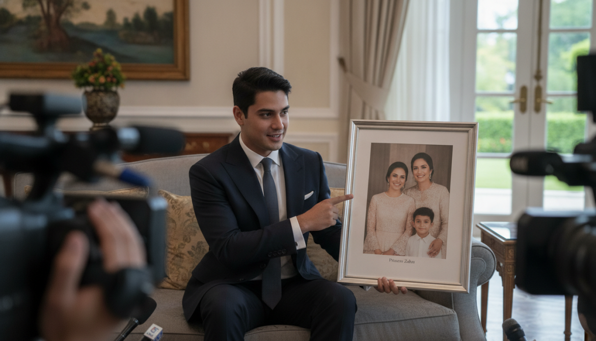 Prince Abdul Mateen reveals family photos with Princess Zahra amid resemblance debate