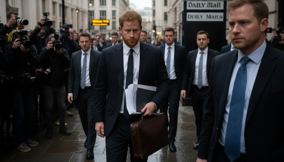 Prince Harry loses privacy lawsuits against Daily Mail publisher in London ruling