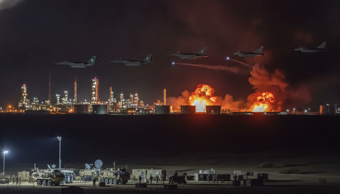 Saudi forces with US CENTCOM strike Iran-aligned Iraqi militias over petroleum attacks