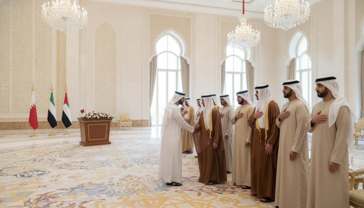 Sheikh Mohammed bin Zayed offers condolences to Qatar on Sheikh Hamad's passing