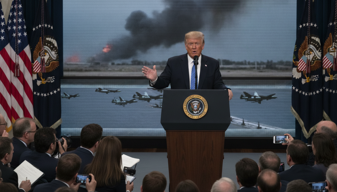 Trump Warns US Will Strike Iran After Five Rockets Shot Down