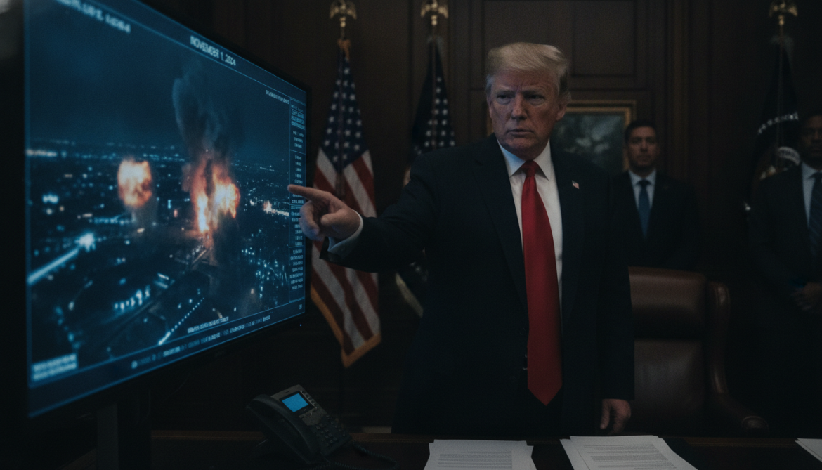 Trump posts image of US strikes on Iran, warns of harsher response