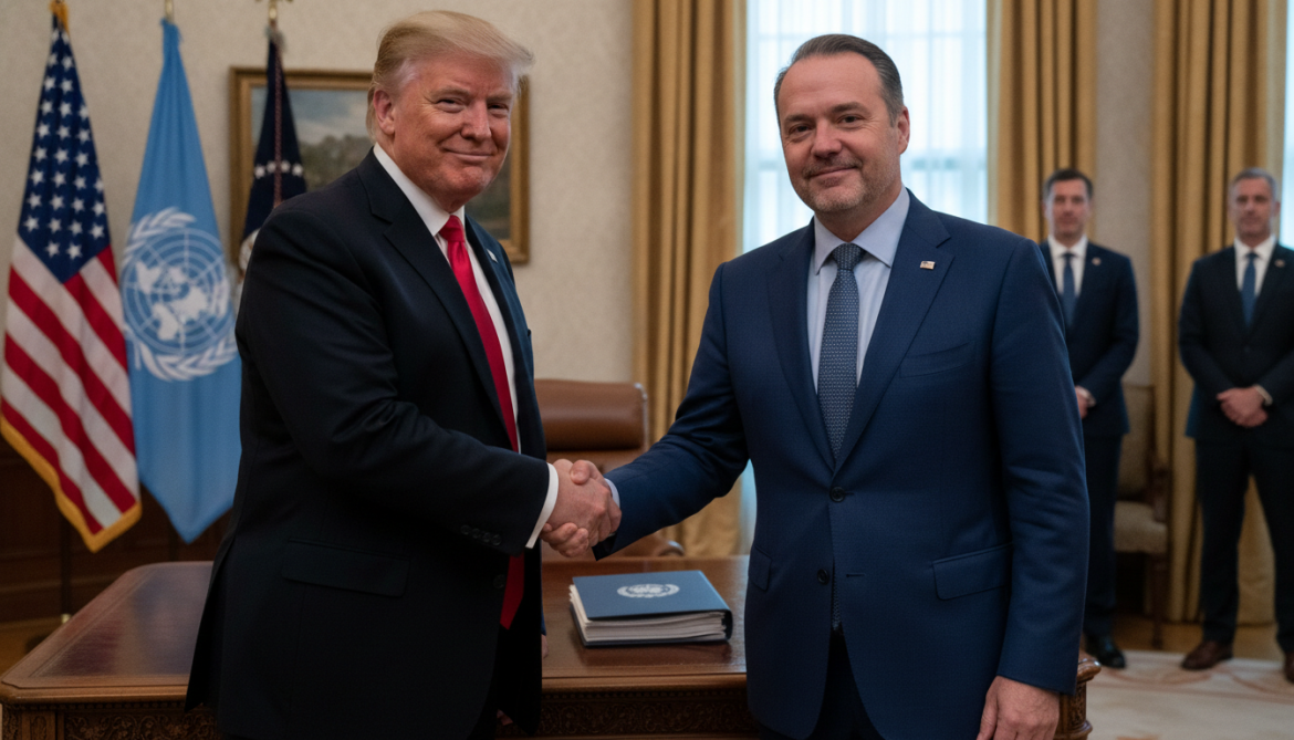 Trump reportedly considers supporting FIFA chief Gianni Infantino for UN secretary-general