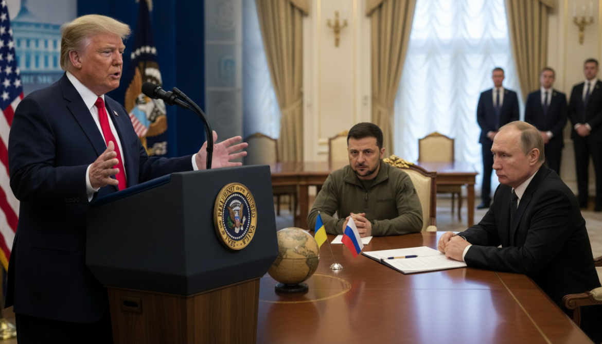 Trump says Zelensky and Putin seek deal to end Ukraine war