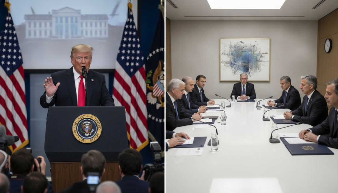 Trump warns of strong military action as US conducts deep Iran talks