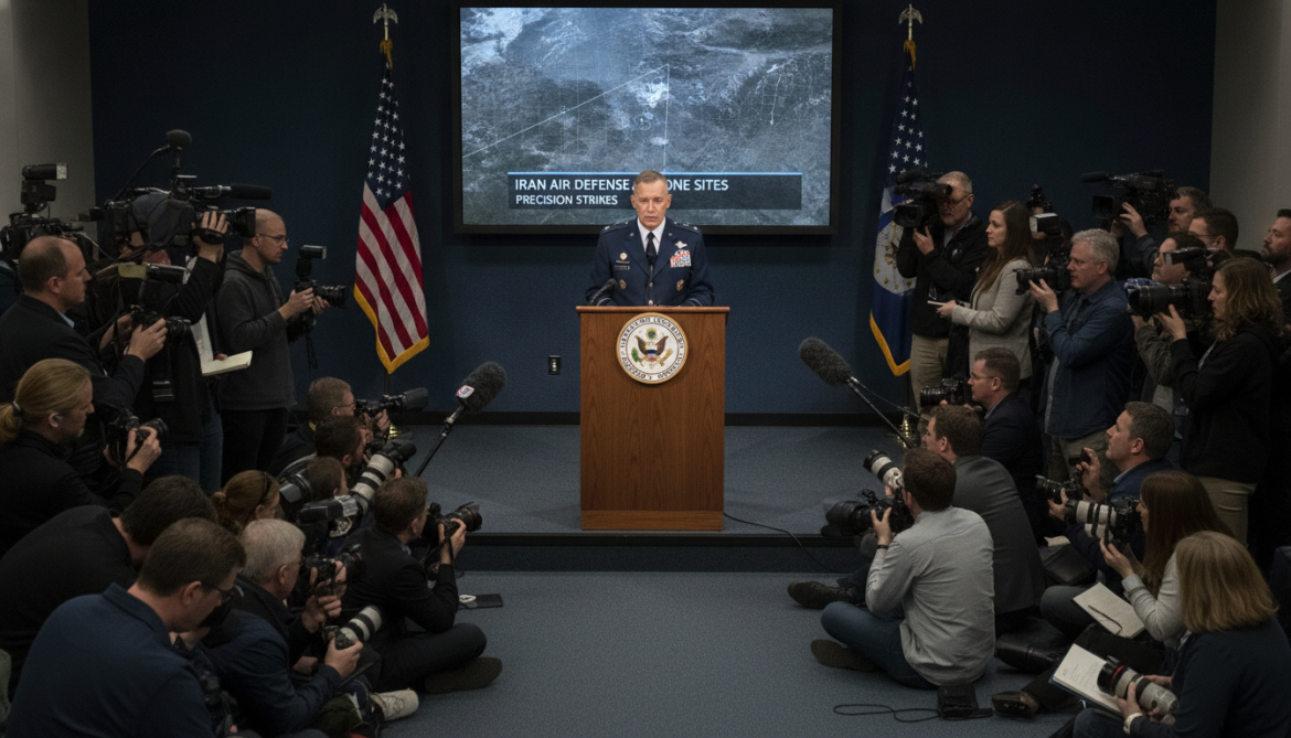 US CENTCOM announces precision strikes on Iran targeting air defenses and drones
