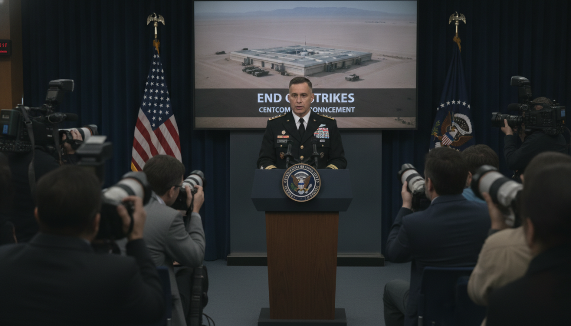US Ends Ninth Consecutive Strikes on Iran, CENTCOM Announces