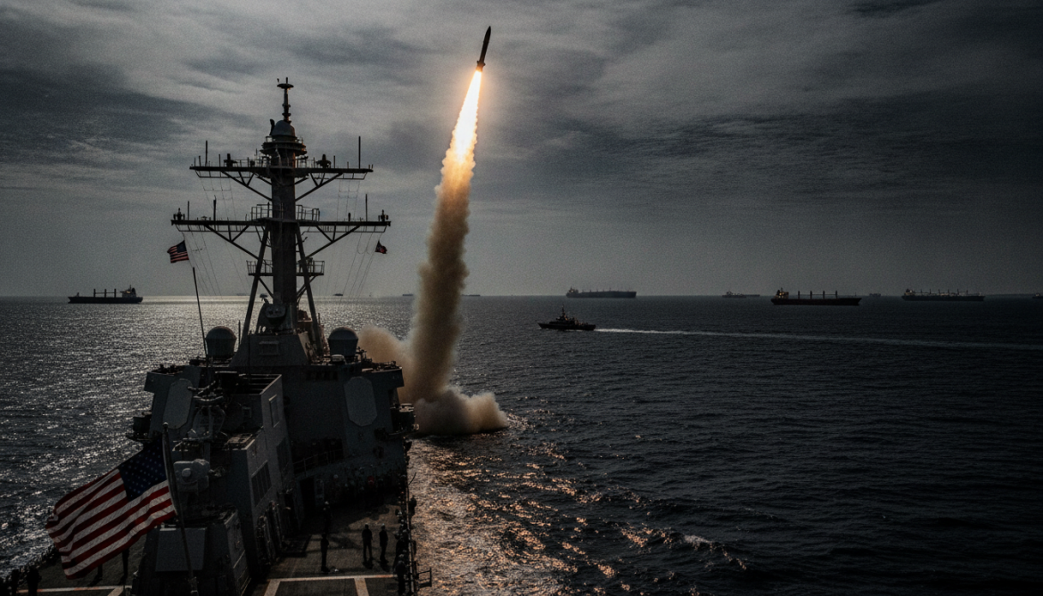 US launches strikes on Iranian military sites in Strait of Hormuz