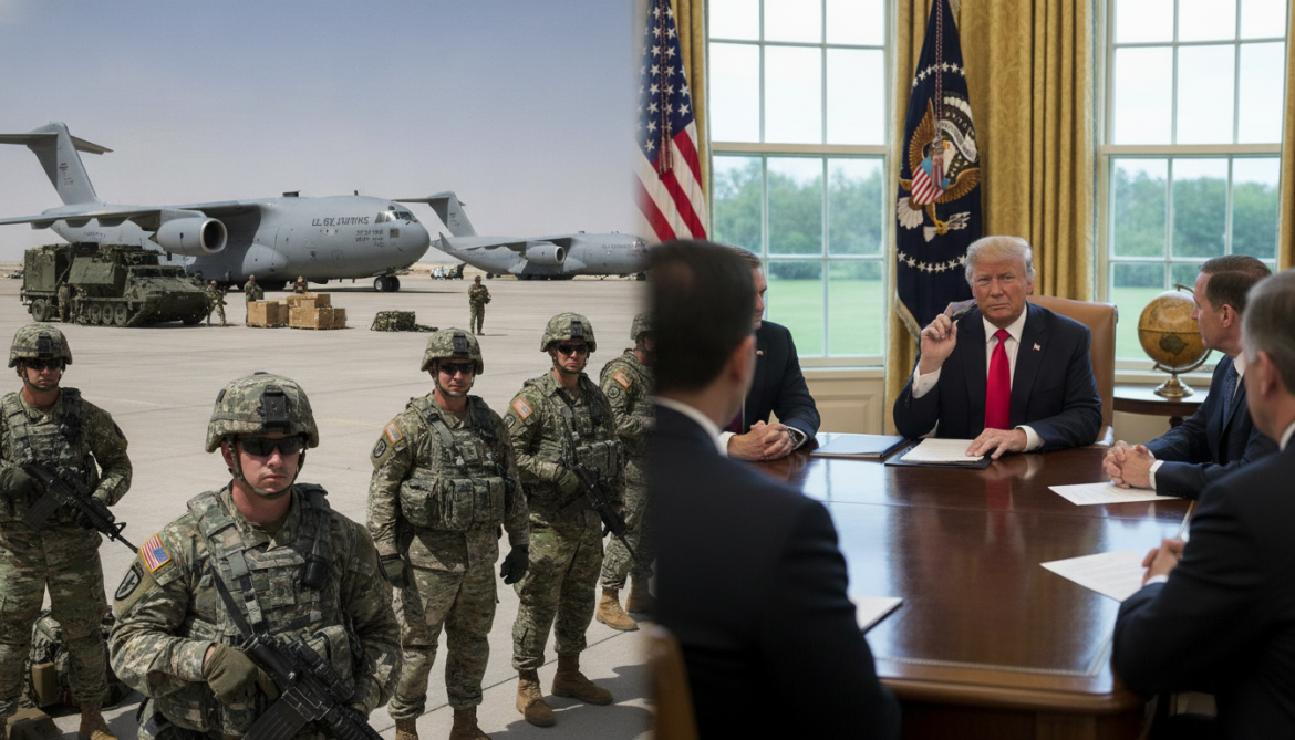 US military prepares for major operations against Iran as Trump favors diplomacy