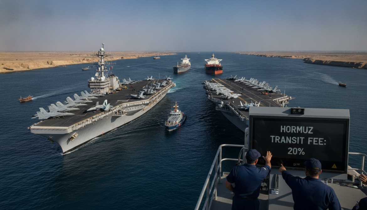 US reimposes naval blockade on Iran and charges 20% for Hormuz transit