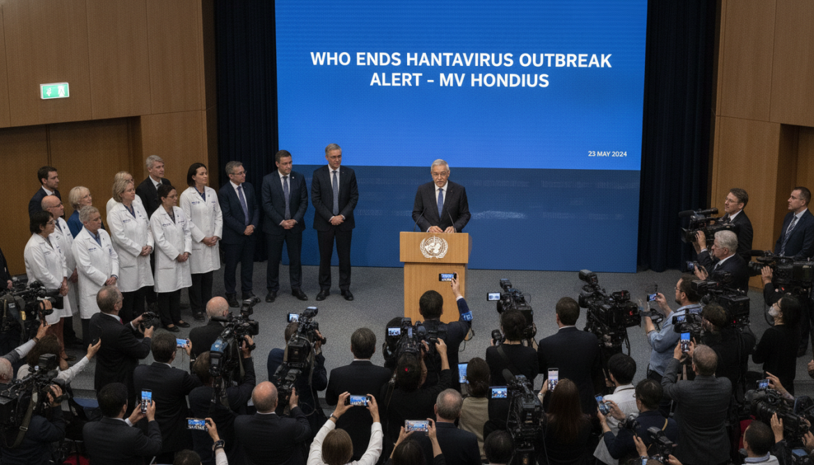 WHO declares end of Andes hantavirus outbreak on MV Hondius cruise ship