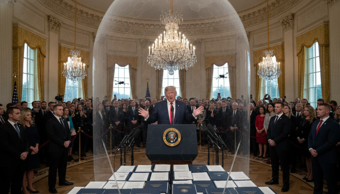 White House ballroom defended by Trump as bulletproof, drone-resistant amid lawsuits