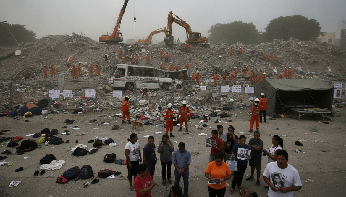 Deported Venezuelans buried and missing after earthquake collapses SEBIN facility