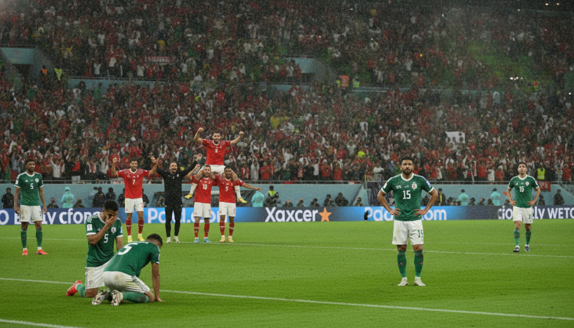 Algeria eliminated from 2026 World Cup by Switzerland after 2-0 defeat