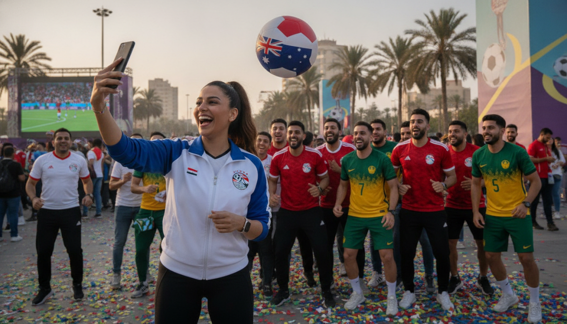 Rabab Salah steals spotlight with playful video ahead of Egypt vs Australia