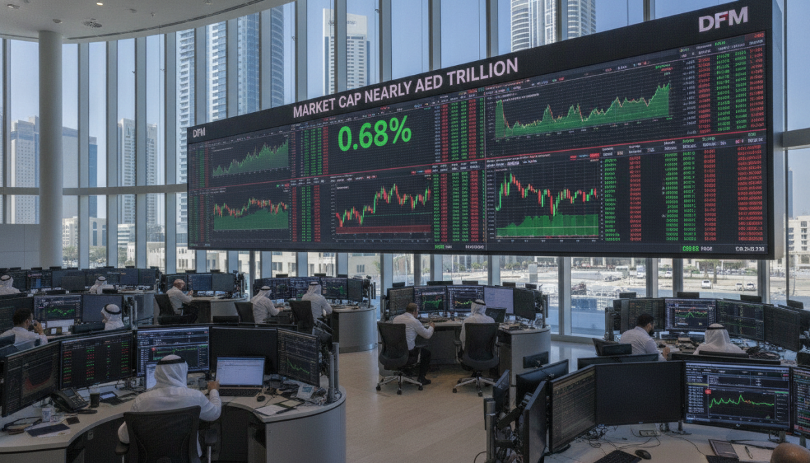Dubai Financial Market rises 0.68% as market cap nears AED 1 trillion