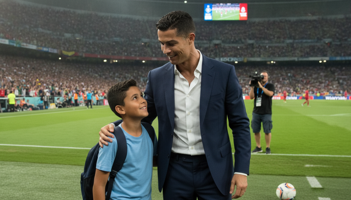 Cristiano Ronaldo invites Venezuelan earthquake survivor Andres to watch his match
