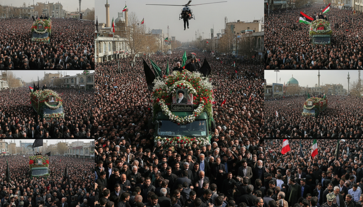 Iran stages multi-city funeral procession for Khamenei as leaders rally support