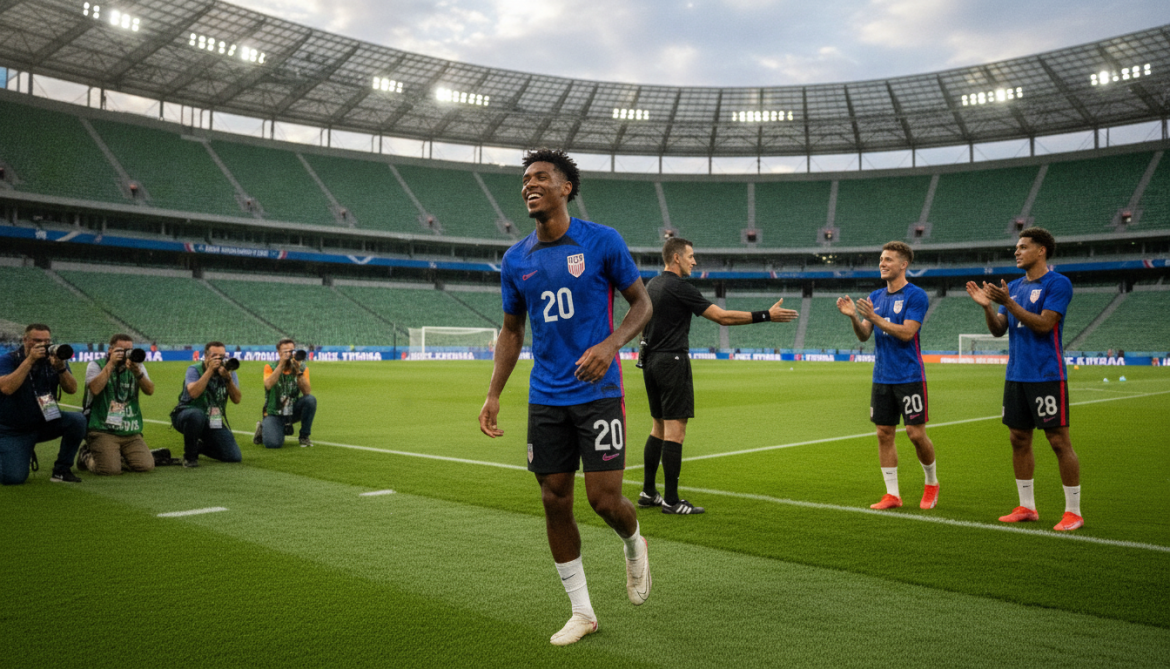FIFA overturns Balogun red card and clears US forward for Belgium tie
