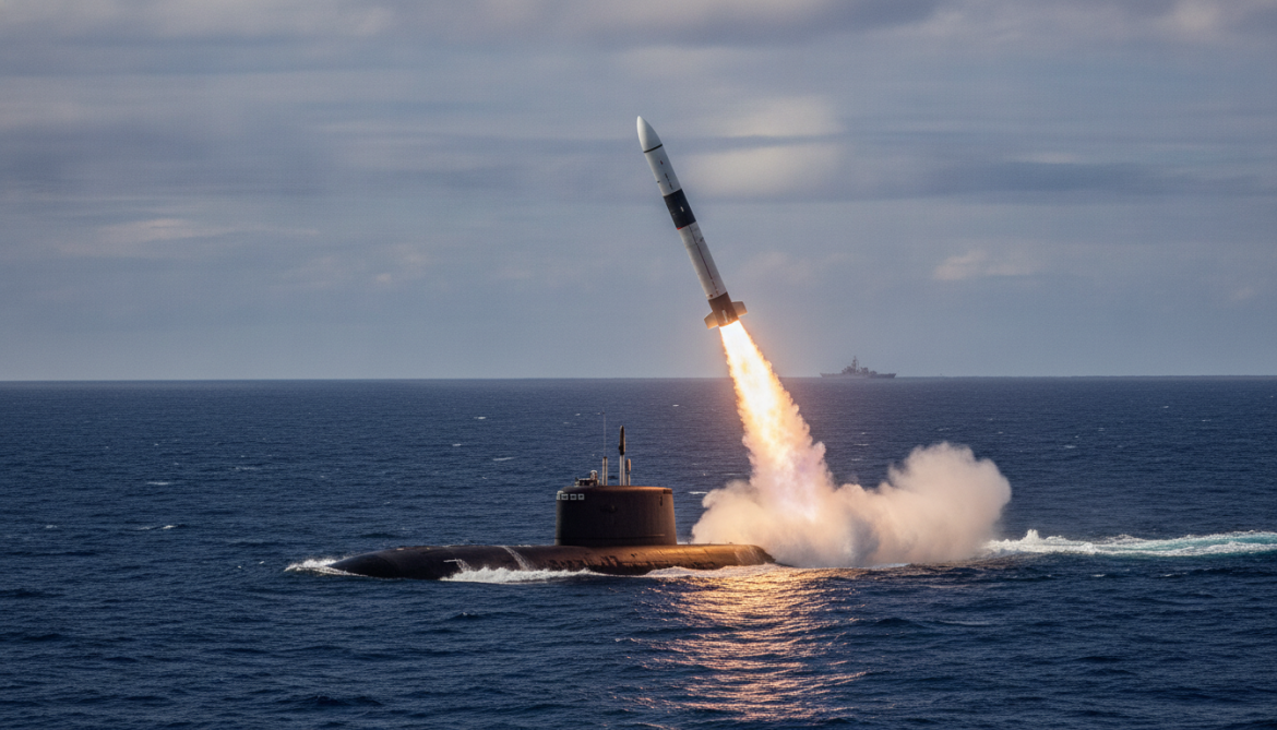 China launches ballistic missile from nuclear submarine into South Pacific, sparking concern