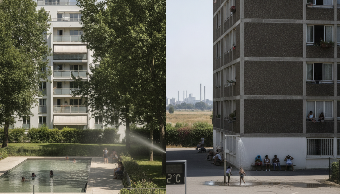France heatwave exposes stark cooling inequalities in Paris suburbs