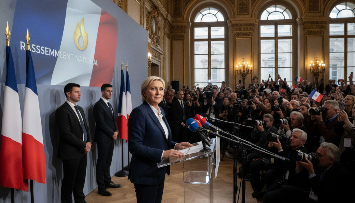 Marine Le Pen confirmed as National Rally presidential candidate after court ruling