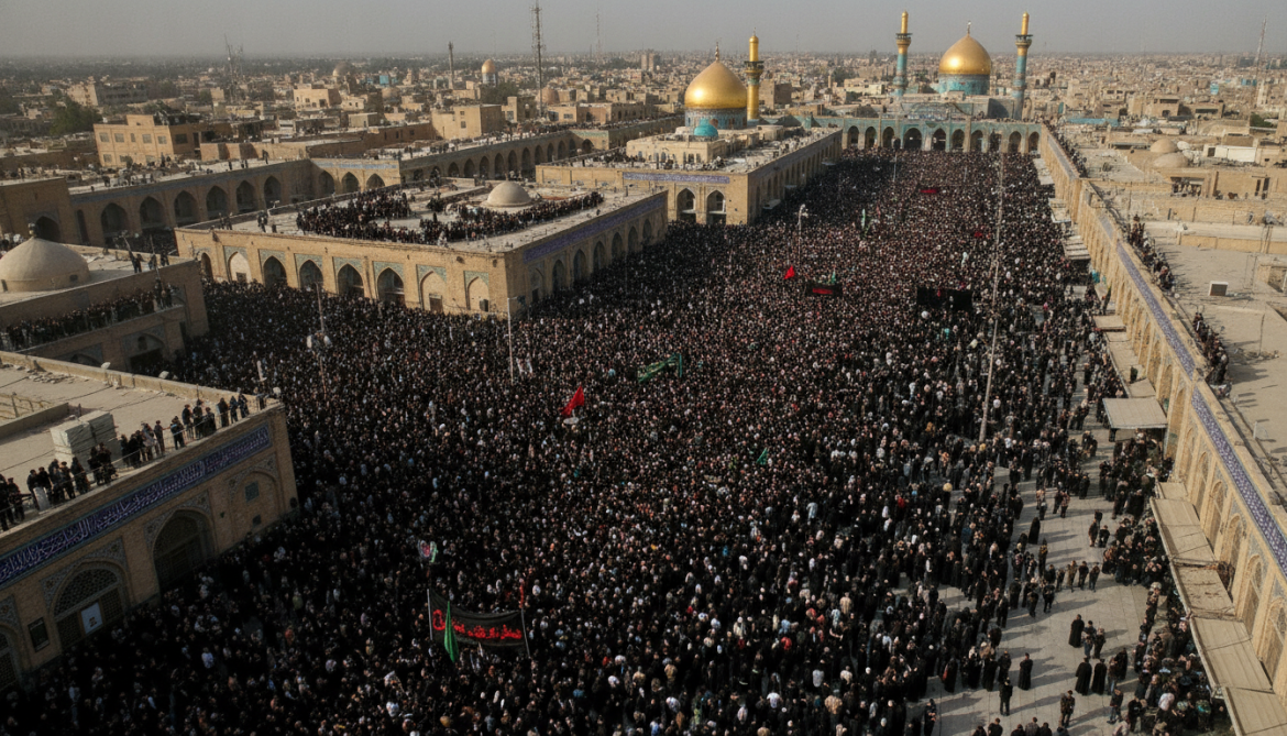 Khamenei Funeral Draws Hundreds of Thousands in Najaf and Karbala