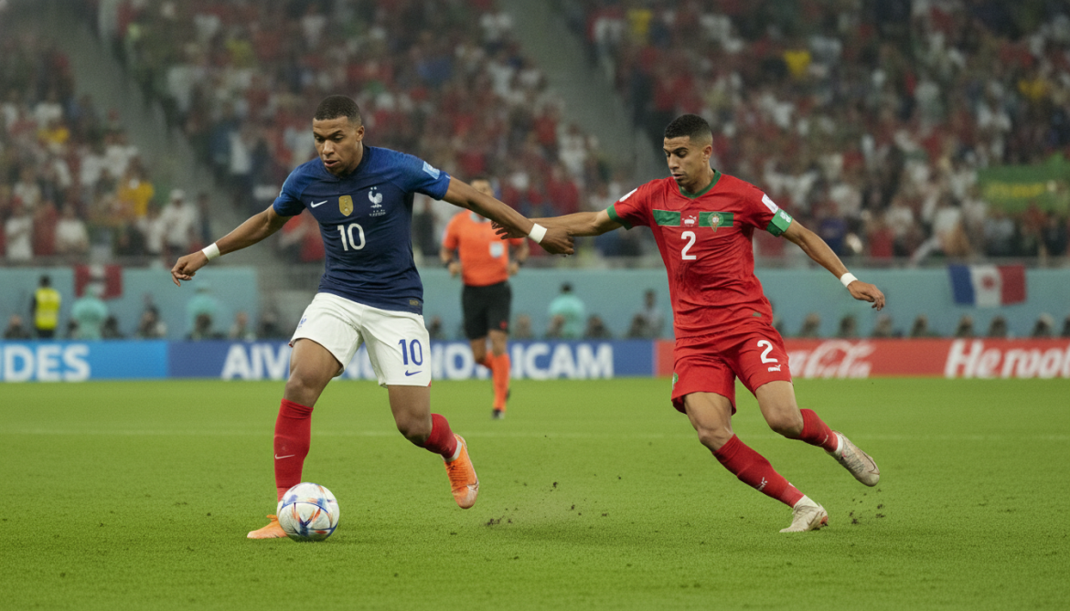 France vs Morocco World Cup quarterfinal clash as Morocco seeks revenge