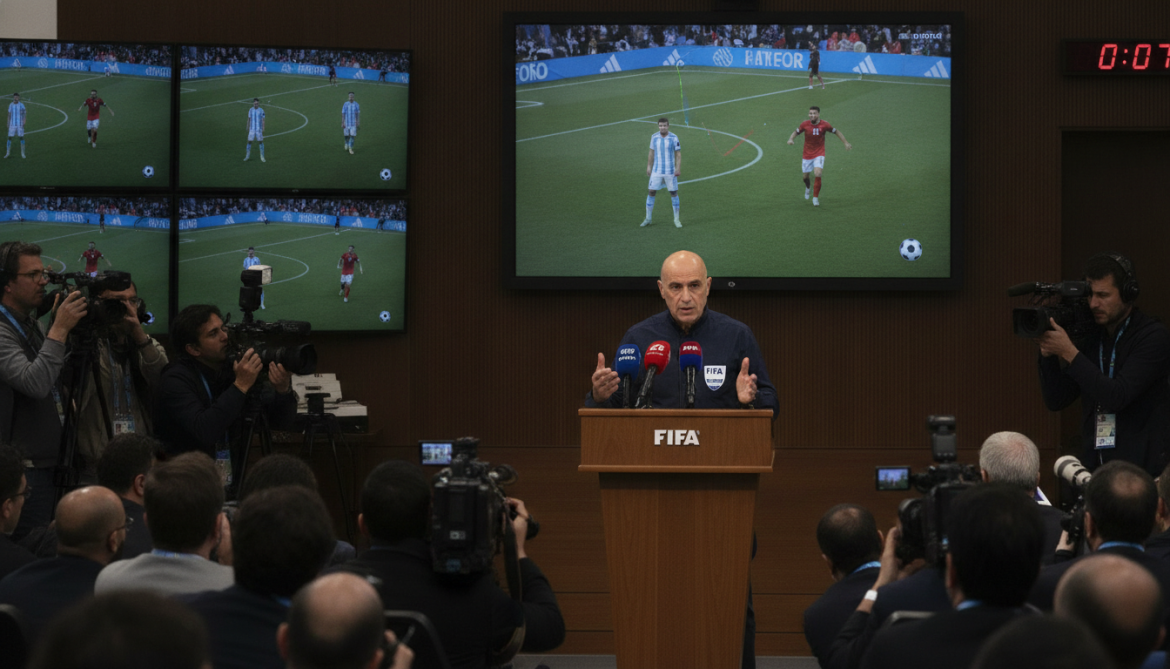 FIFA referees chief Collina defends integrity, clarifies VAR after Argentina Egypt match