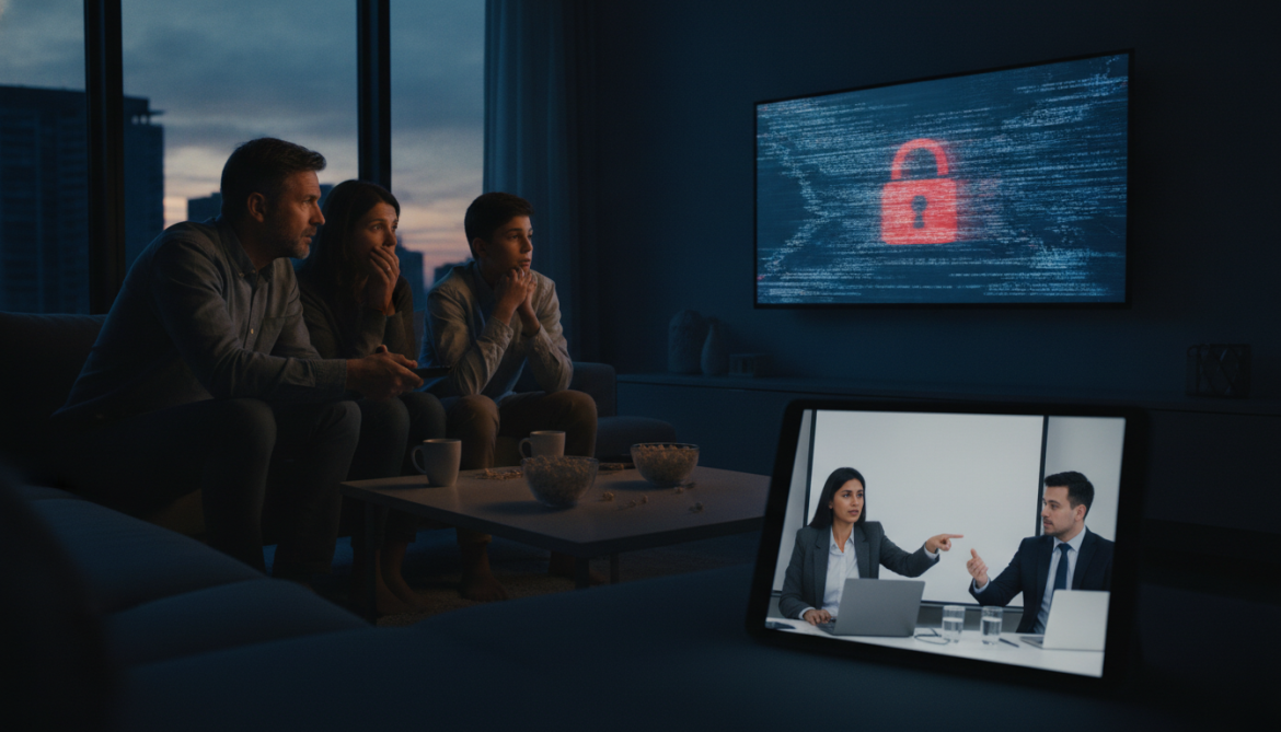 Smart TVs Face Rising Cyberattacks as Experts Warn Homeowners