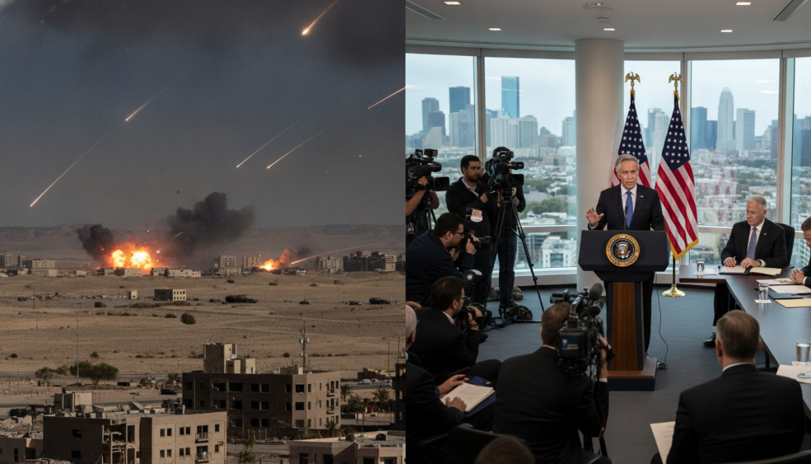 US and Iran exchange strikes as Washington affirms negotiations will continue