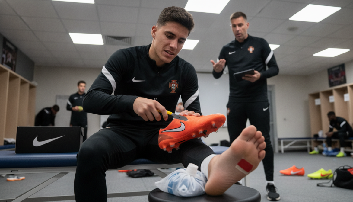 Pedro Neto Cuts Nike Mercurial Shoe Heel, Prompts Questions Over Haglund Syndrome
